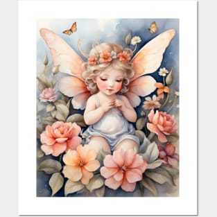 Cherub - Angel with Wings Posters and Art